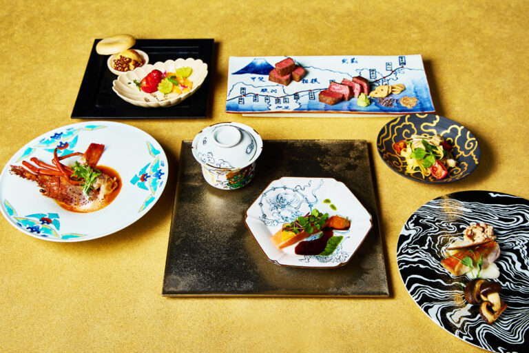 岡田美術館と箱根・強羅 佳ら久今冬連携。箱根に伝わる自然や伝統が心の琴線に触れるガストロノミーな温泉旅のメイン画像