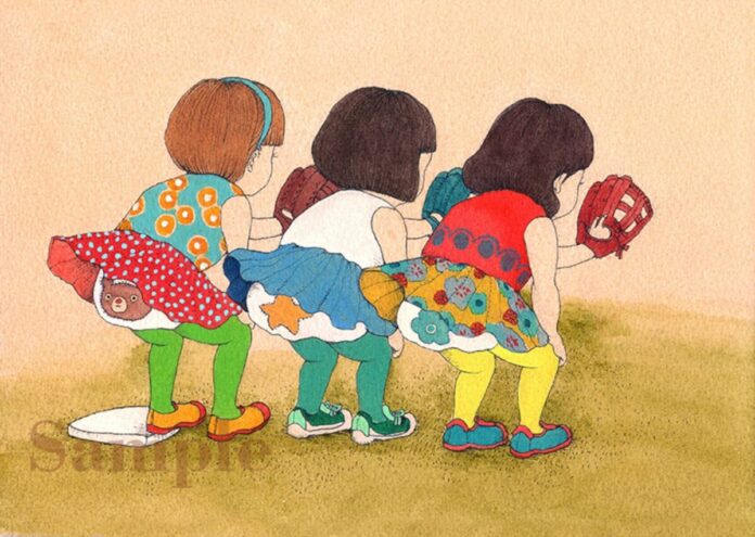 フランスで絵本作家としてデビューした「はっとりさちえ」のオンライン版画展を開始！オンラインだからこそできる85点全作品を一挙公開！のメイン画像