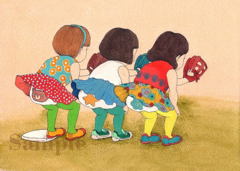フランスで絵本作家としてデビューした「はっとりさちえ」のオンライン版画展を開始！オンラインだからこそできる85点全作品を一挙公開！のメイン画像