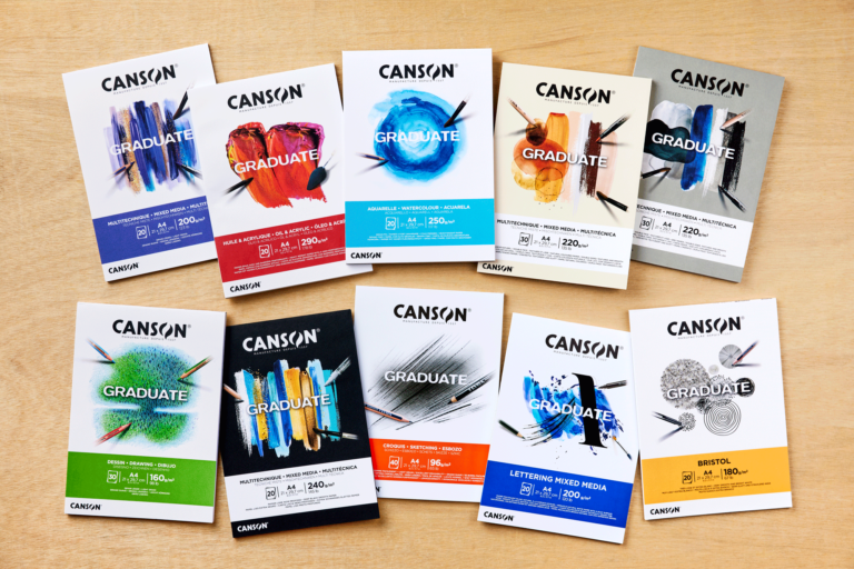 気軽にアナログ絵を楽しむことができるスケッチブック「グラジュエイト」のメイン画像