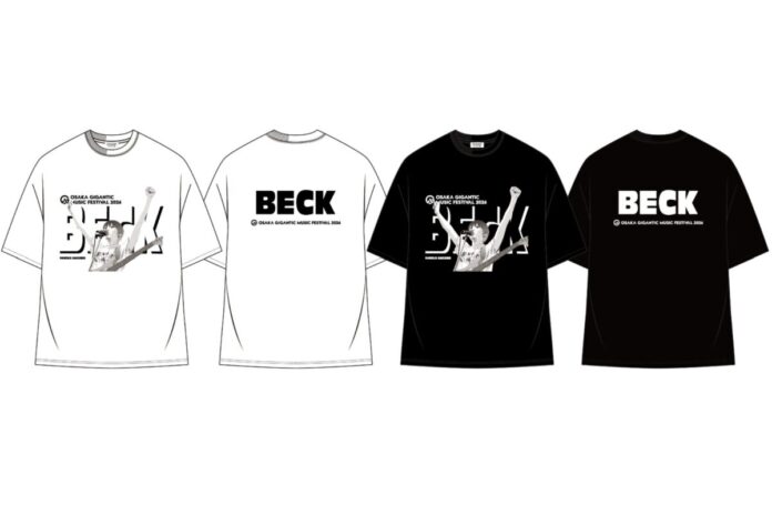 106651_79_main GAAAT、BECK×OSAKA GIGANTIC MUSIC FESTIVAL 2026 コラボレーションTシャツの販売が決定のメイン画像