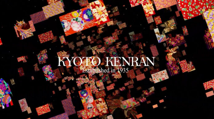 「町工場からフランス・カンヌへ、京友禅の伝統文様をデジタル映像アートとして世界へ発信する！」クラウドファンディング開始のメイン画像
