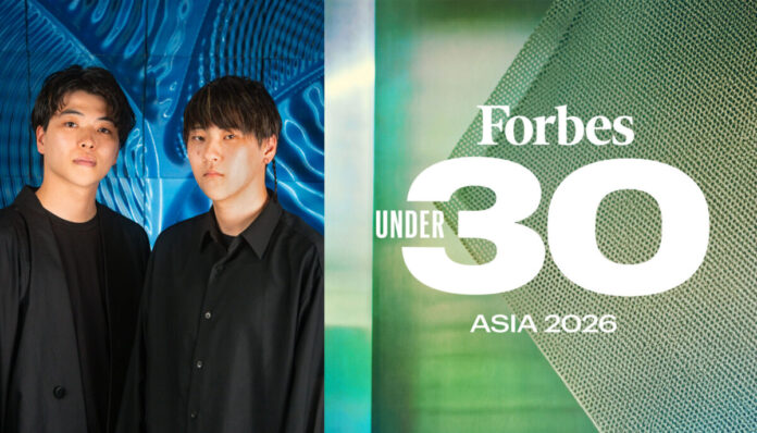 『Forbes 30 Under 30 Asia 2026』THE ARTS 部門に 株式会社積彩 創業者 大日方伸・江口壮哉 が選出のメイン画像
