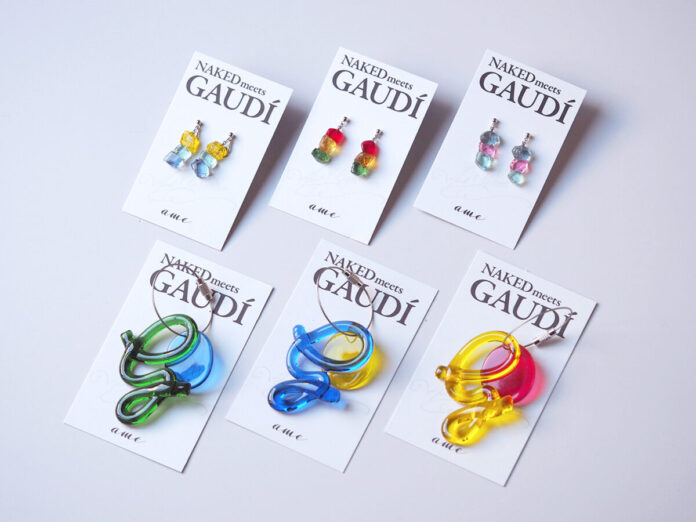 【展覧会限定】リサイクルプラスチックの美しさを追求するブランド『ame』×「ガウディ没後100年公式事業 NAKED meets ガウディ展」のメイン画像