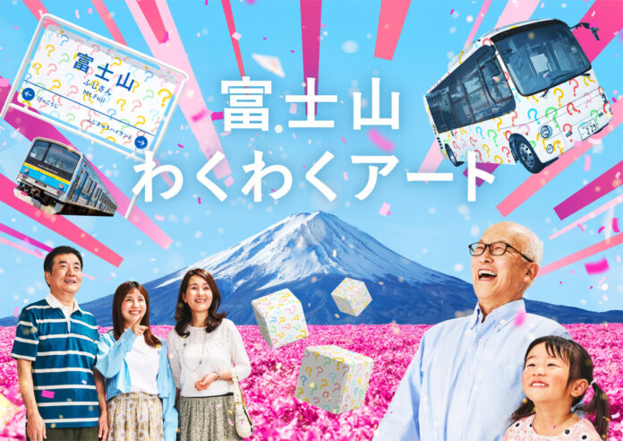 創立100周年記念「FUJIKYU WAKUWAKU PROJECT」新企画「富士山わくわくアート（わくわく風景コンテスト）」開催のメイン画像