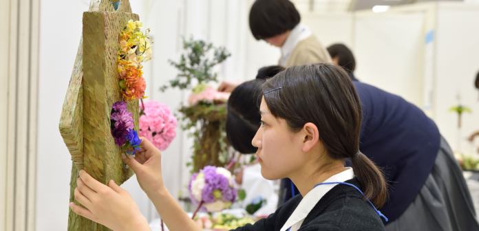 【愛知・名古屋】今年のテーマは『多様性』。「第20回NFD全国高校生フラワーデザインコンテスト」、12月15日(日) 中小企業振興会館（名古屋市）で開催のメイン画像
