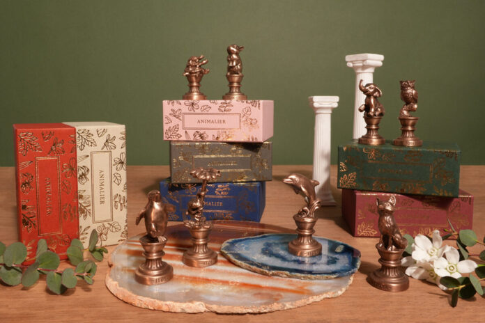 【新製品】大切な方へのメッセージに幸せを願う想いを添えて　愛らしい動物たちのブロンズ製シーリングスタンプ〈アニマリエ〉のメイン画像