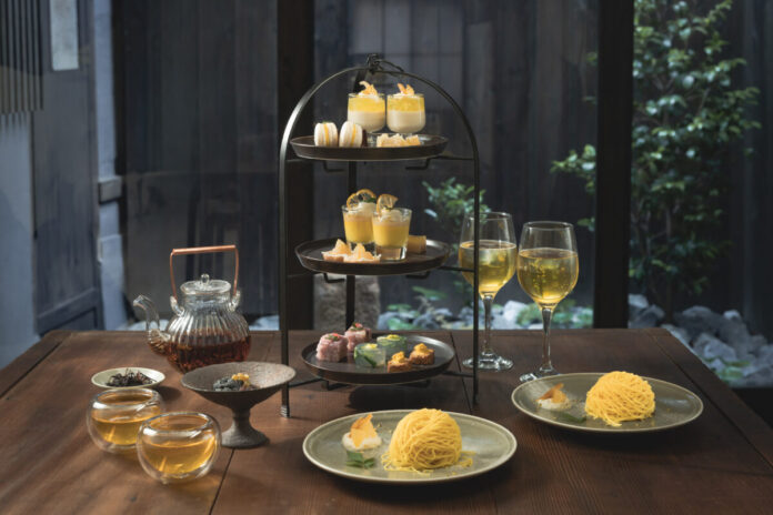 112995_7_main 和のアフタヌーンティー専門店「nōn tea ceremony」京都・東山に7月17日オープンのメイン画像