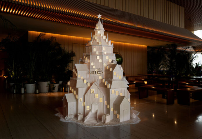 【東京エディション虎ノ門・東京エディション銀座】 アートディレクター 吉田ユニとデザインブランド 130（OneThirty）によるフェスティブツリーをお披露目のメイン画像