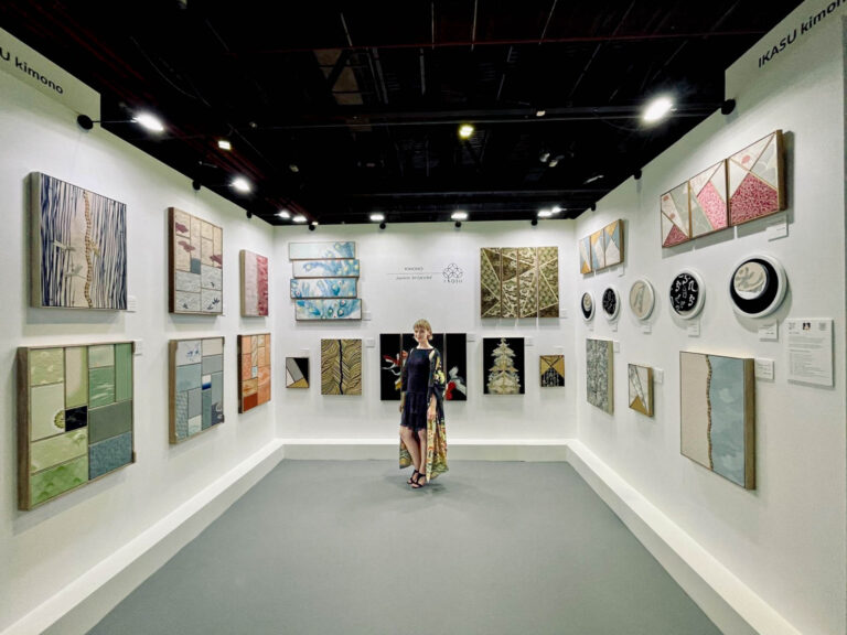 着物をアートに甦らせるikasuが、中東最大規模のアートフェア World Art Dubai 2025に出展のメイン画像