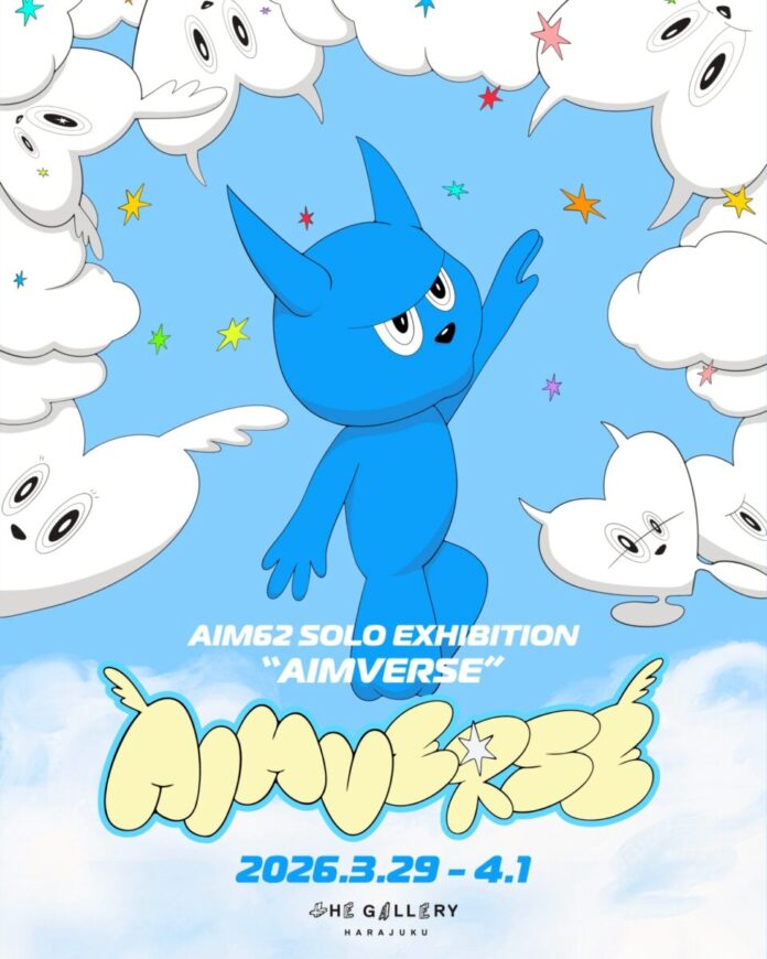 tHE GALLERY HARAJUKUにて、3月29日(日)より、AIM62による個展「AIMVERSE」を開催。のメイン画像
