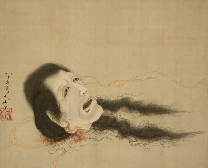 【小布施 北斎館】葛飾北斎のこわ〜い絵が楽しめる！「浮世絵百物語　ゾッとする北斎の絵」6月17日(水)から7月26日(日)まで開催のメイン画像
