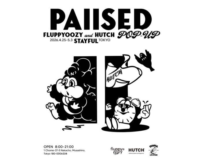 [イベント開催] FLUPPYOOZY × HUTCH POP UP「PAUSED」のメイン画像