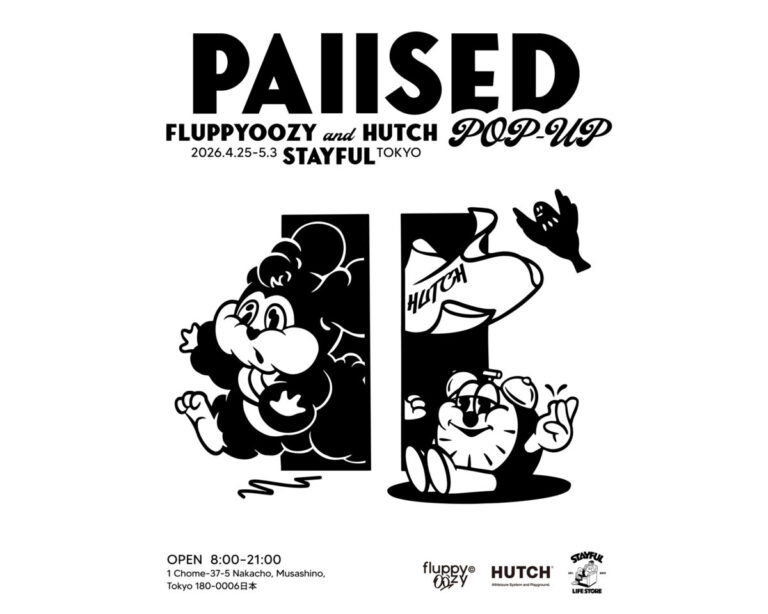 [イベント開催] FLUPPYOOZY × HUTCH POP UP「PAUSED」のメイン画像
