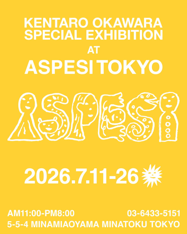 ファッションとアートが交差する空間。ASPESI TOKYOで大河原健太郎特別展を開催のメイン画像