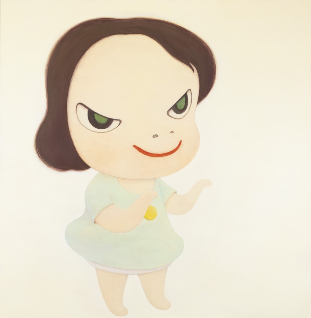 奈良美智、松井冬子、天野喜孝、池田満寿夫などの作品を展示し絵画と本を連想でつなぐ角川武蔵野ミュージアムのコレクション展「絵からはじまる本とつながる～もう一つの本棚劇場～」を10月20日より開催のサブ画像2_奈良美智《Hula Hula Dancing》1998年