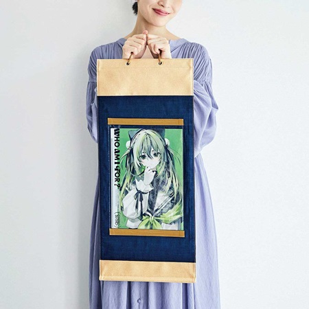眠っているクリアファイルがアートに大変身。お気に入りのクリアファイルを、絵画のように楽しめる「マイミュージアム掛け軸」がフェリシモから新登場！のサブ画像5_クリアファイル提供：イラストレーター おしおしお