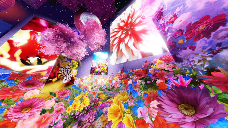 蜷川実花の極彩色の世界がRobloxに登場、スマホで入り込めるアート空間を公開のメイン画像