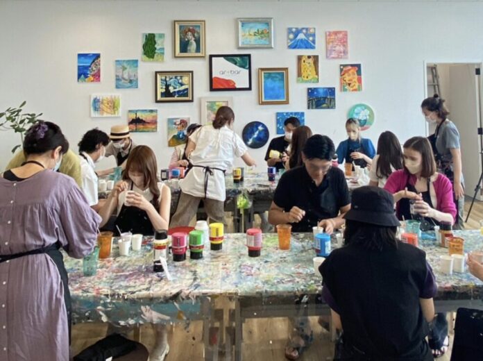 135855_10_main Artbar Osaka、春の新組織・新入社員に向けた「体験型チームビルディング」を強化のメイン画像