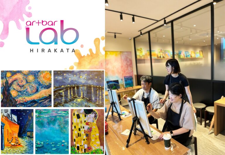 “手ぶらで、非日常のアート体験を。” 大阪・枚方モールで、ゴッホやモネなどの名画を描くワークショップを常設展開のメイン画像