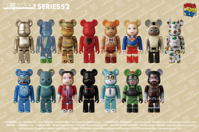 【ギンビス】世界中で愛される「BE@RBRICK」に「たべっ子どうぶつ」が初登場！のメイン画像