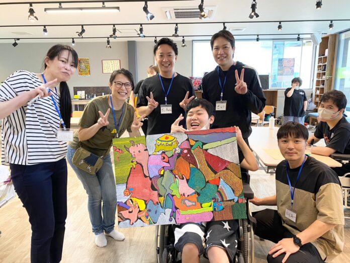 【産学福連携】「障がい者アート×京都芸術大学生×建築会社」建築現場の仮囲いを、地域をつなぐ人気者へ！デザインで社会課題を楽しく解決するプロジェクトが始動のメイン画像