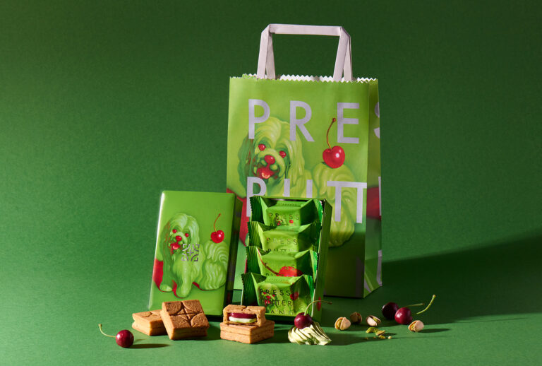 【期間限定シリーズ】全4回にわたる“五感で味わうお菓子体験”プロジェクト〈第2弾〉「ピスタチオチェリー」の味わいは、愛嬌あふれる“犬”の姿に?!のメイン画像