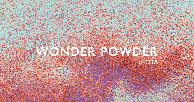 【we+】粉末の美しさから大田区の魅力を体感する『WONDER POWDER in OTA』　2024年11月1日（金）よりHANEDA INNOVATION CITYで開催のメイン画像