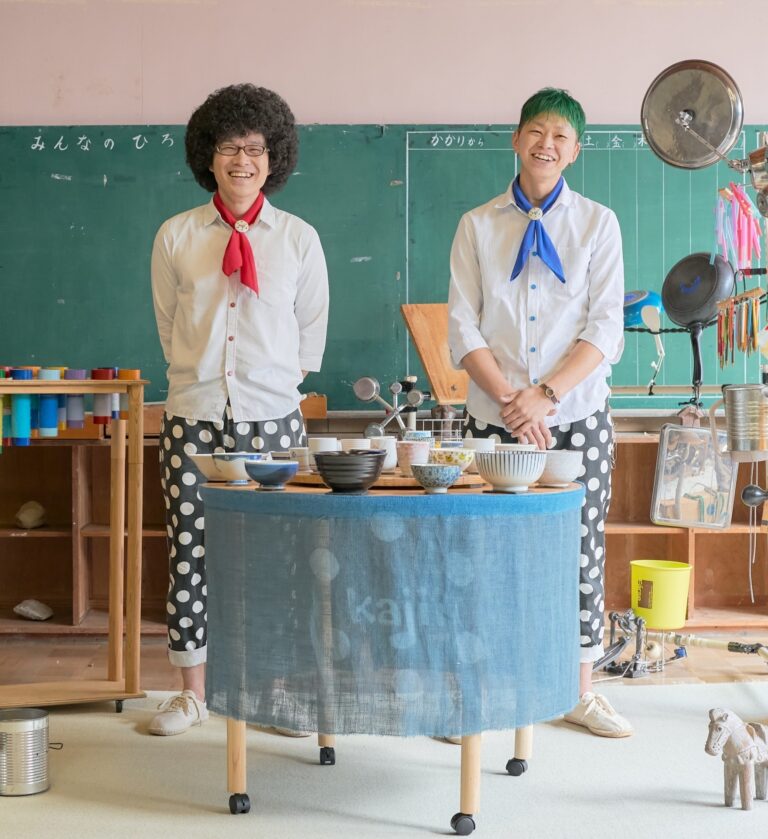 【高浜市やきものの里かわら美術館・図書館】銀のこもれび座「kajiiの日用品楽器コンサート　～食器は歌う～」のメイン画像