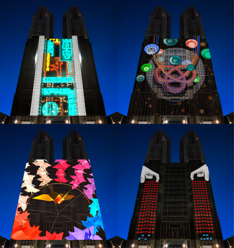 次世代の映像制作の担い手となる学生が制作したプロジェクションマッピング４作品の上映を開始のメイン画像