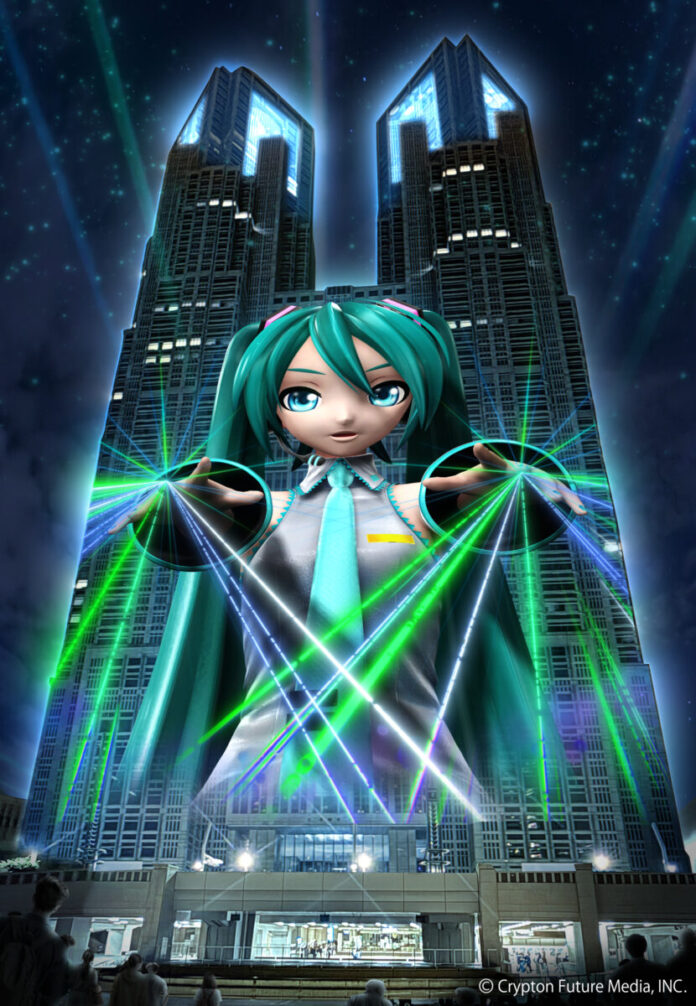 ～ 巨大な初音ミクが東京の夜に再び登場！ ～『HATSUNE MIKU LIGHTS TOKYO』 を7月25日（土）から公開！のメイン画像