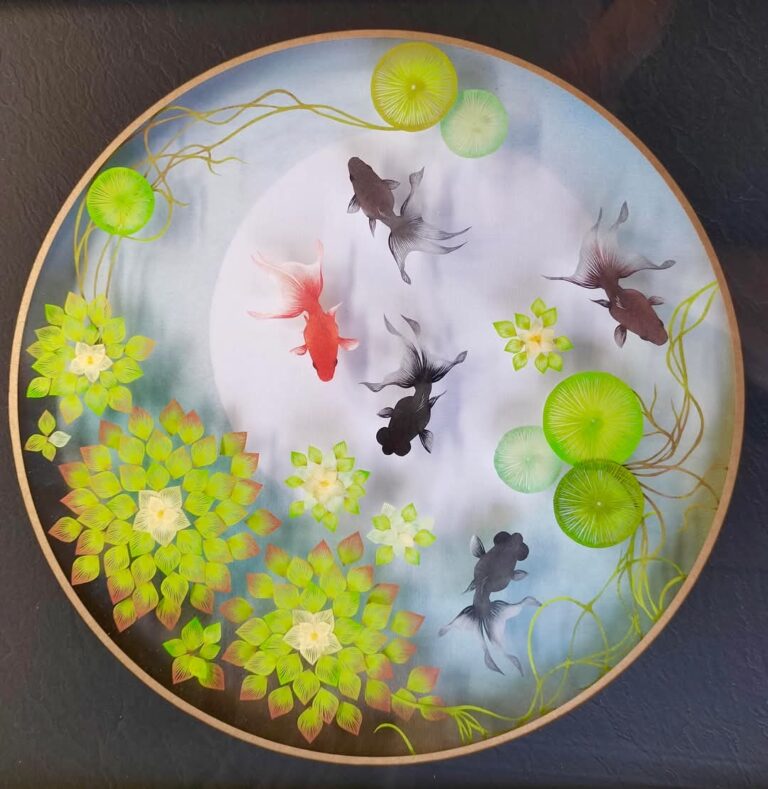 【阪神梅田本店】日本人に愛され続けてきた金魚。そんな金魚の愛くるしさを切り絵で表現する、黒川絵里奈の個展を開催いたします。のメイン画像