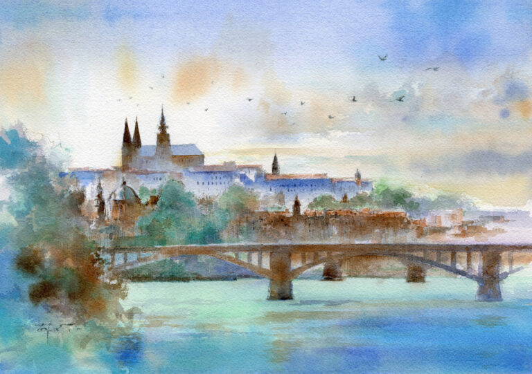 【阪神梅田本店】独自の"旅目線”で描かれたヨーロッパと日本の風景。水彩画家・古山拓の個展を開催いたしますのメイン画像