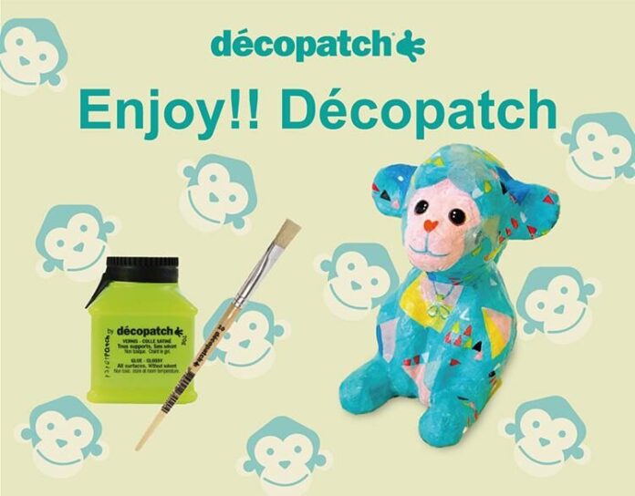 【阪急うめだ本店】世界にひとつだけのオリジナルアートが作れる！フランス生まれのエコデコレーション「デコパッチ」体験。紙をちぎって貼るだけの親子向けアートワークショップ開催のメイン画像