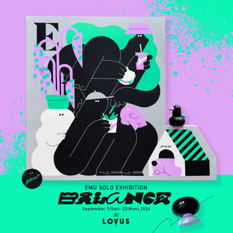 【LOVUS gallery】EMUによるSOLO EXHIBITION「BALANCE​」を開催のメイン画像