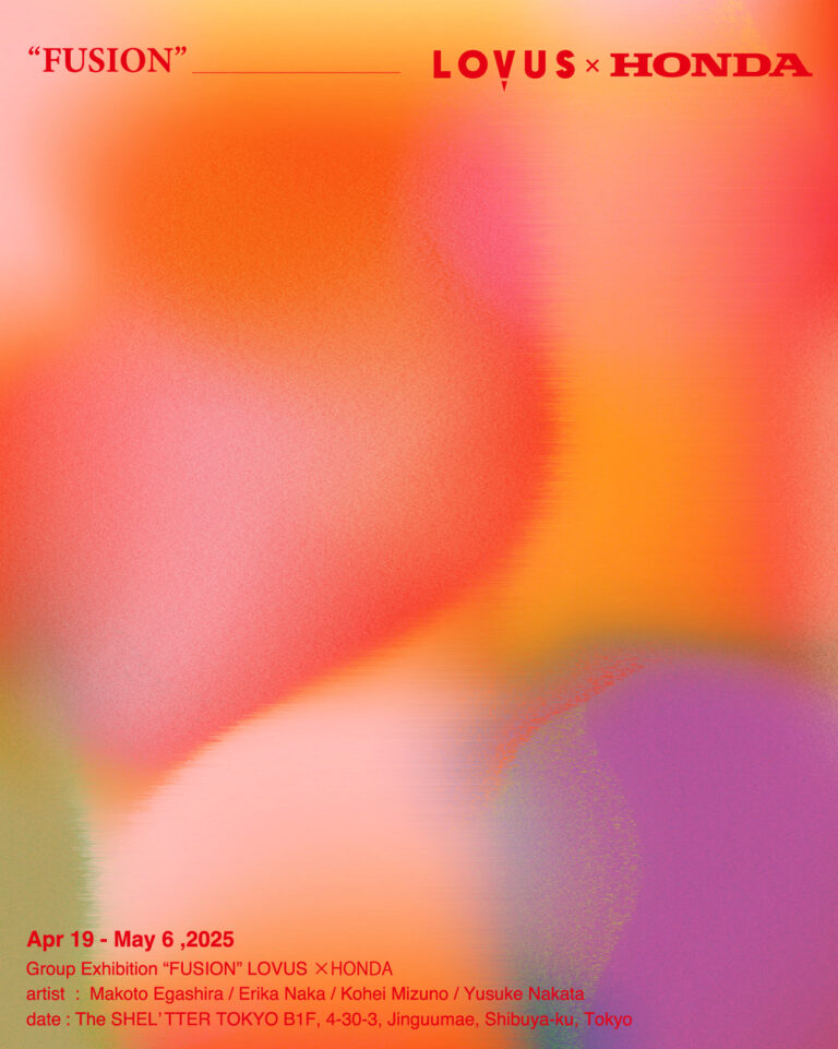 【LOVUS gallery】HONDA をテーマにした“FUSION” LOVUS × HONDA展を開催のメイン画像