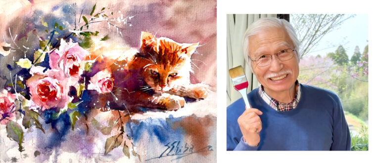 【絵画展】SNS総フォロワー数340万人超、水彩画家の”おじいちゃん先生”こと柴崎春通氏が1年半ぶりに大阪で個展を7月27日（土）～8月1日（木）にかけて開催。のメイン画像