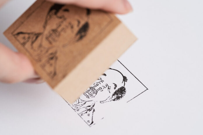 使うから“飾る”へ　ゴム印が北斎漫画で蘇る新・観光みやげのメイン画像