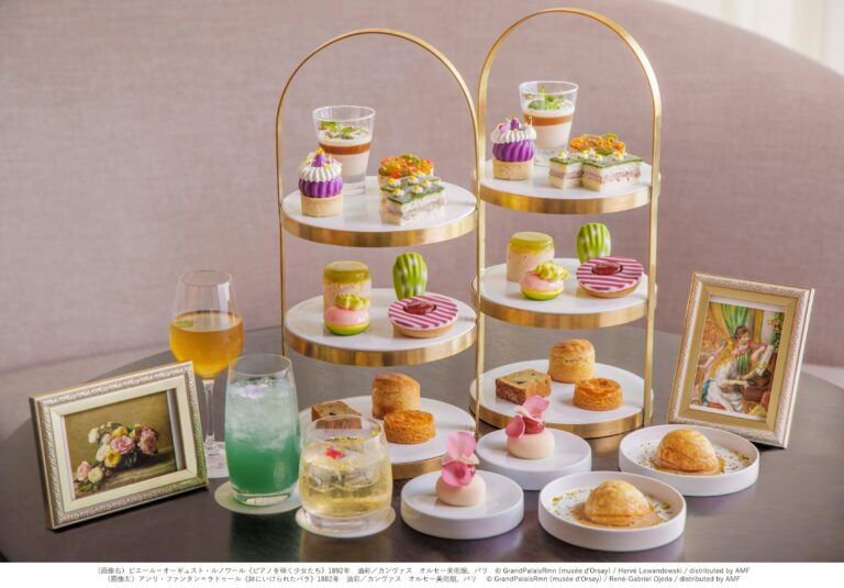 「オルセー美術館所蔵　印象派―室内をめぐる物語」印象派の名画から着想を得た期間限定のアフタヌーンティーを「フォーシーズンズホテル東京大手町」にて展開のメイン画像