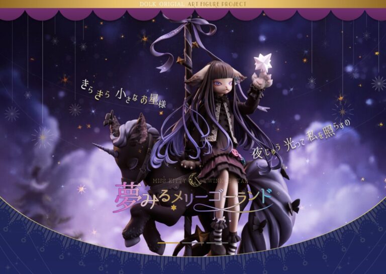 人気イラストレーターねこ助氏が描き下ろした一枚のイラストを原案に、実力派アーティストPeipei（佩佩）氏・mamoru、氏が立体表現を担当。DOLK初となるフィギュア化がついに実現しました。のメイン画像