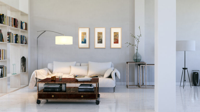 吉兆の象徴「赤富士」「龍」「鶴」が立体アートにのメイン画像