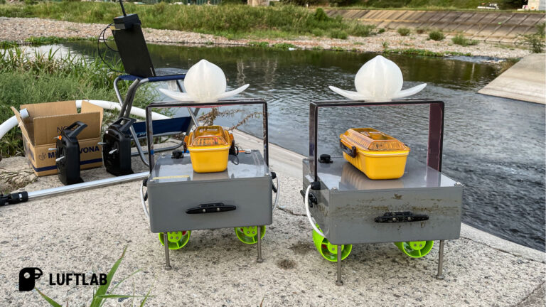 ルフトラボ、新開発の水上（水面）ドローンショー専用プラットフォーム船体「ドンブラコ（Donbura.co）」発表と実証実験の成功についてのメイン画像