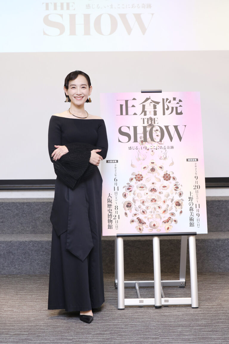 「ワクワクと緊張感でいっぱい！」篠原ともえさん、新作発表への意気込み語る！「正倉院 THE SHOW －感じる。いま、ここにある奇跡－」記者発表会に来場！のメイン画像