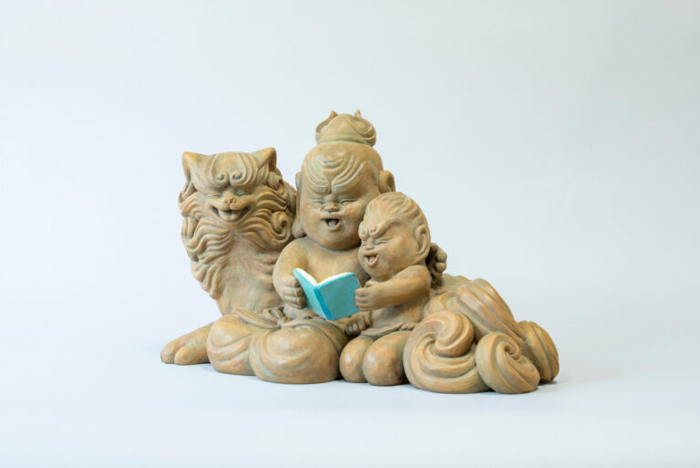 銀座 蔦屋書店にて、4月12日 (土)より、三好桃加 展示「仁王像たちのオフの日.2025 春」を開催。のメイン画像