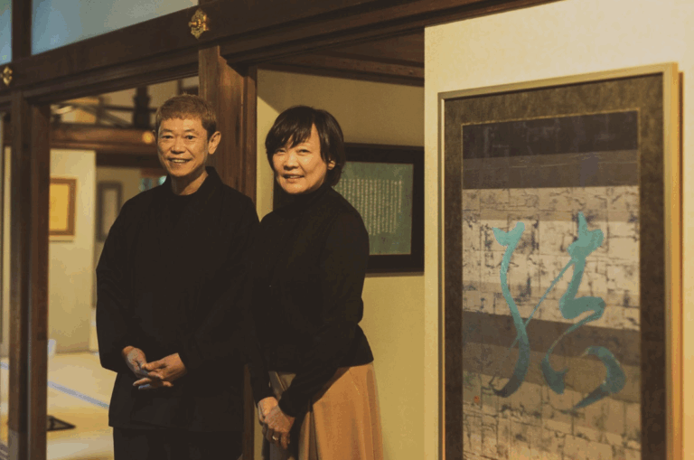 安倍昭恵「書」× 裕人礫翔「箔」 アート展「結（ゆい）」清水寺・成就院にて開幕 / “Yui” – Akie Abe × Hiroto Rakusho Opens at Jōjuin Kiyomizuのメイン画像