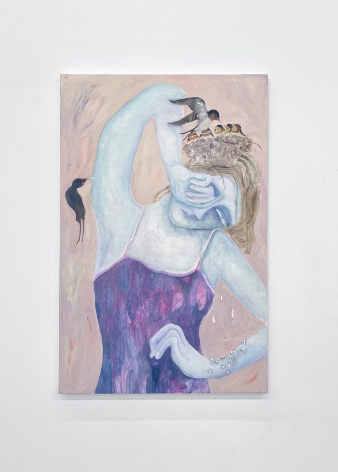 鳥をモチーフに他者との関係性を描く、谷崎桃子 個展「鳥はどこから来たのだろうか？私は鳥に魅入られ、それに逆らえない」をCOPYCENTER GALLERYで開催のメイン画像