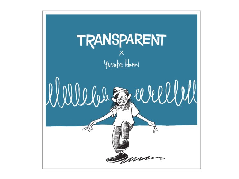『TRANSPARENT × YUSUKE HANAI』アーティスト花井祐介書き下ろしアートワークを施したターンテーブルを限定発売のメイン画像