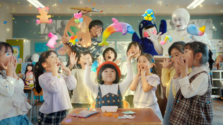 夏休みは知育菓子®で手軽に楽しくアート体験を！子役 永尾柚乃さんがグミで天才アーティストになりきる！「おえかきグミランド」新CM　「知育菓子の日」の7月19日（金）よりWEBにて公開！のメイン画像