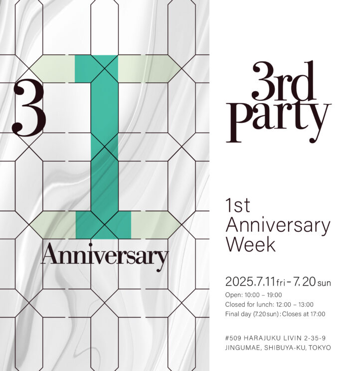 3rd party 1周年記念イベント／美術家・水野文菜の個展「COLORS」開催のメイン画像