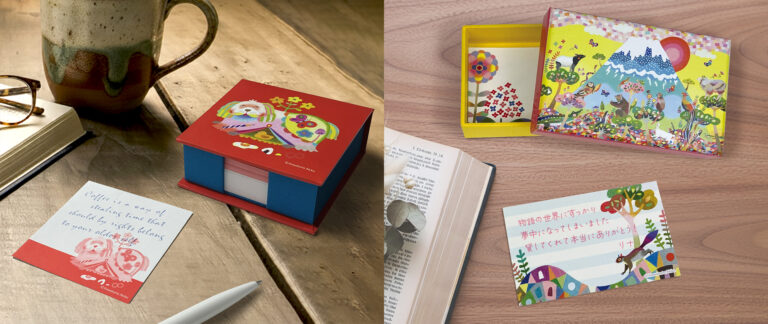 色エンピツ作家 かわばたあきこが描く、ワンダーランドへと誘うアートグッズ〈メモボックス〉と〈ミニアートボックス〉が、10月29日（水）より新発売！のメイン画像